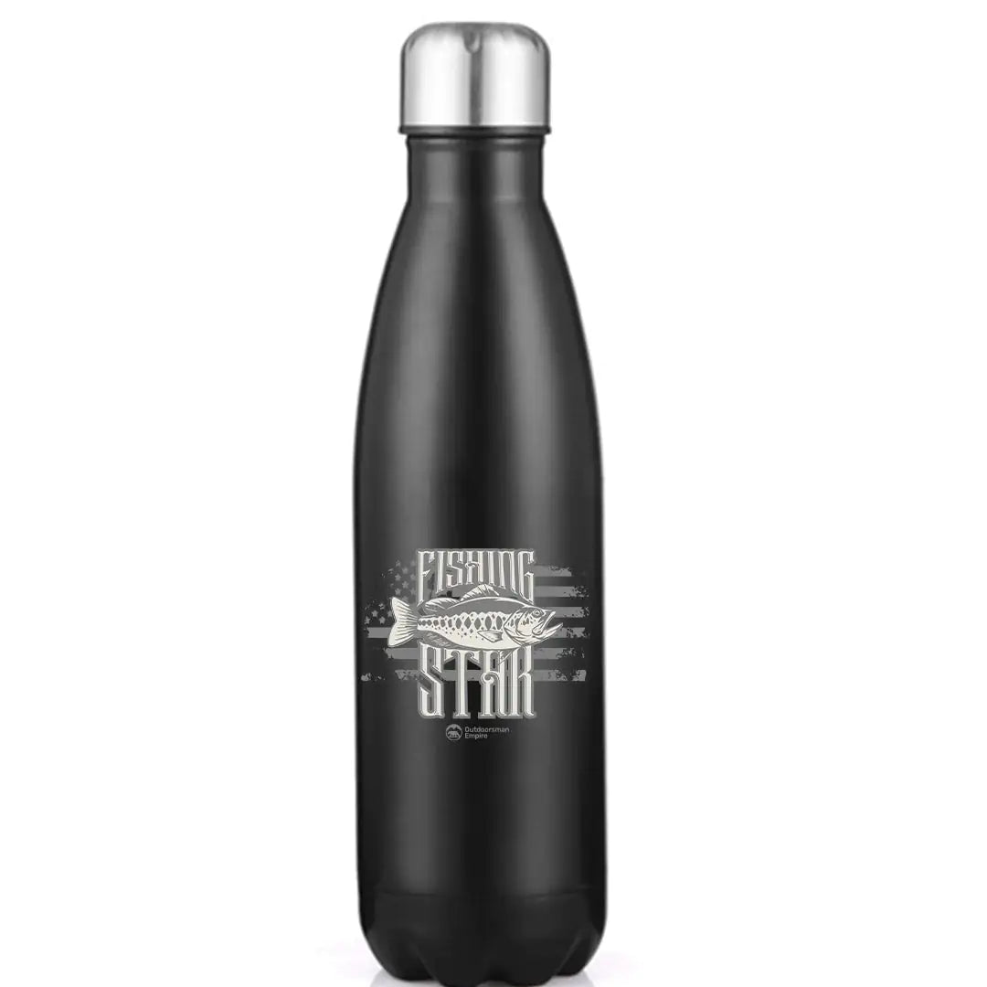 Fishing Star' Stainless Steel Water Bottle