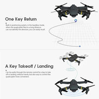 4K HD Dual-Cam Portable Quadcopter