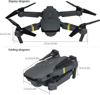 4K HD Dual-Cam Portable Quadcopter
